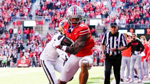 Ohio State Buckeyes wide receiver Emeka Egbuka