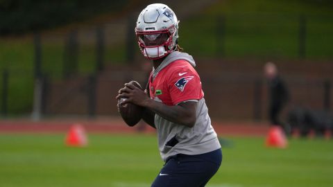 New England Patriots quarterback Joe Milton III