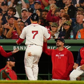 Boston Red Sox outfielder Masataka Yoshida