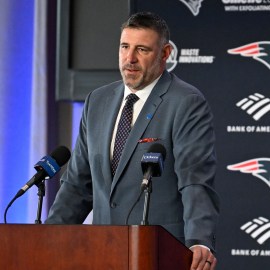 New England Patriots head coach Mike Vrabel