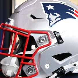 New England Patriots helmet