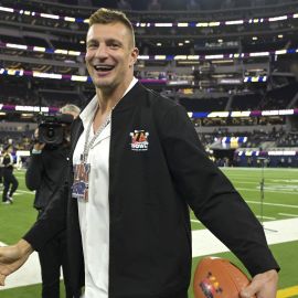 Former New England Patriots tight end Rob Gronkowski