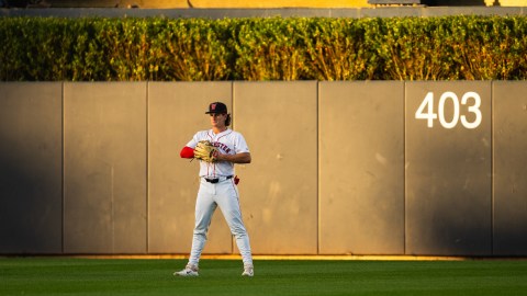 Boston Red Sox outfielder Roman Anthony