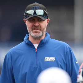 New York Giants defensive coordinator Shane Bowen