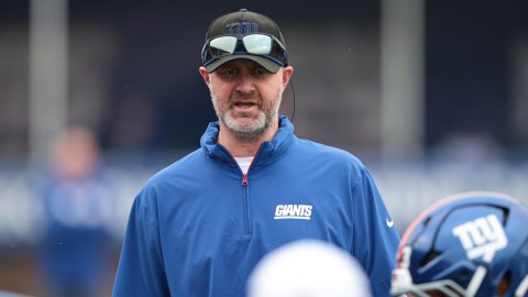 New York Giants defensive coordinator Shane Bowen