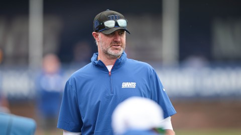 New York Giants defensive coordinator Shane Bowen