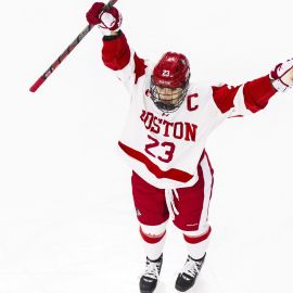 Boston University defenseman Tamara Giaquinto