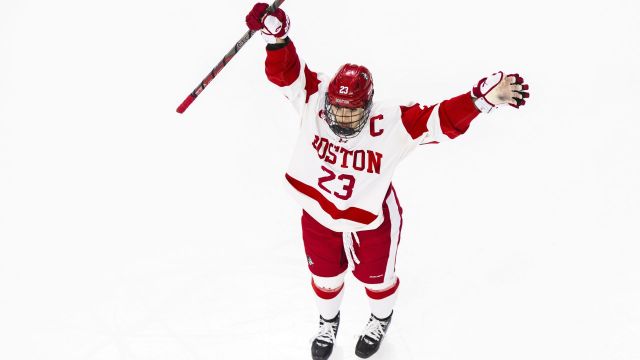 Boston University defenseman Tamara Giaquinto