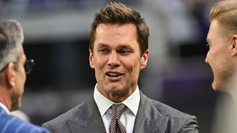 Former NFL quarterback Tom Brady