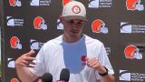 Cleveland Browns pass game specialist Tommy Rees