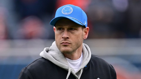 Detroit Lions offensive coordinator Ben Johnson