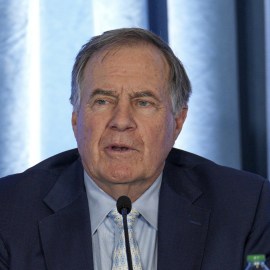 North Carolina Tar Heels head coach Bill Belichick