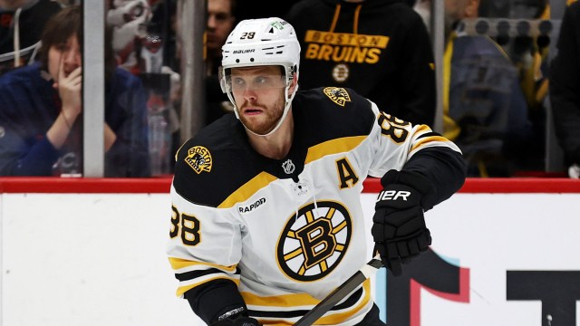 Boston Bruins forward David Pastrnak