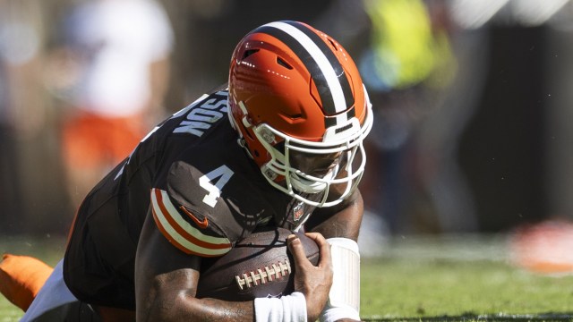 Cleveland Browns quarterback Deshaun Watson