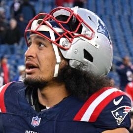 New England Patriots linebacker Jahlani Tavai