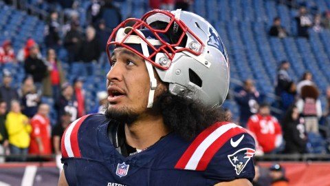 New England Patriots linebacker Jahlani Tavai