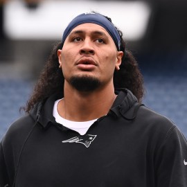 New England Patriots linebacker Jahlani Tavai