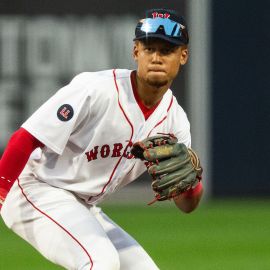 Boston Red Sox infield prospect Kristian Campbell