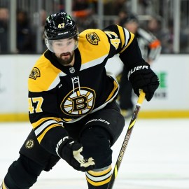 Boston Bruins forward Mark Kastelic