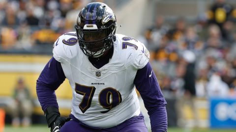 Baltimore Ravens offensive lineman Ronnie Stanley