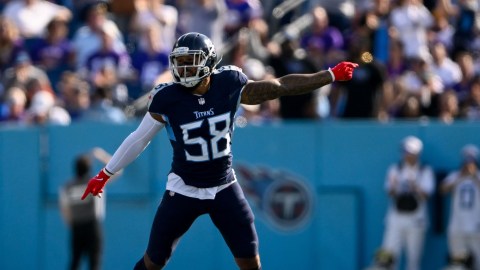 New England Patriots linebacker Harold Landry