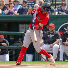 Boston Red Sox infielder Marcelo Mayer