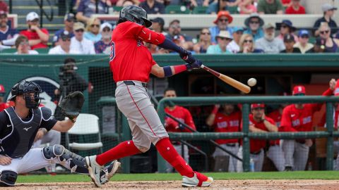 Boston Red Sox infielder Marcelo Mayer