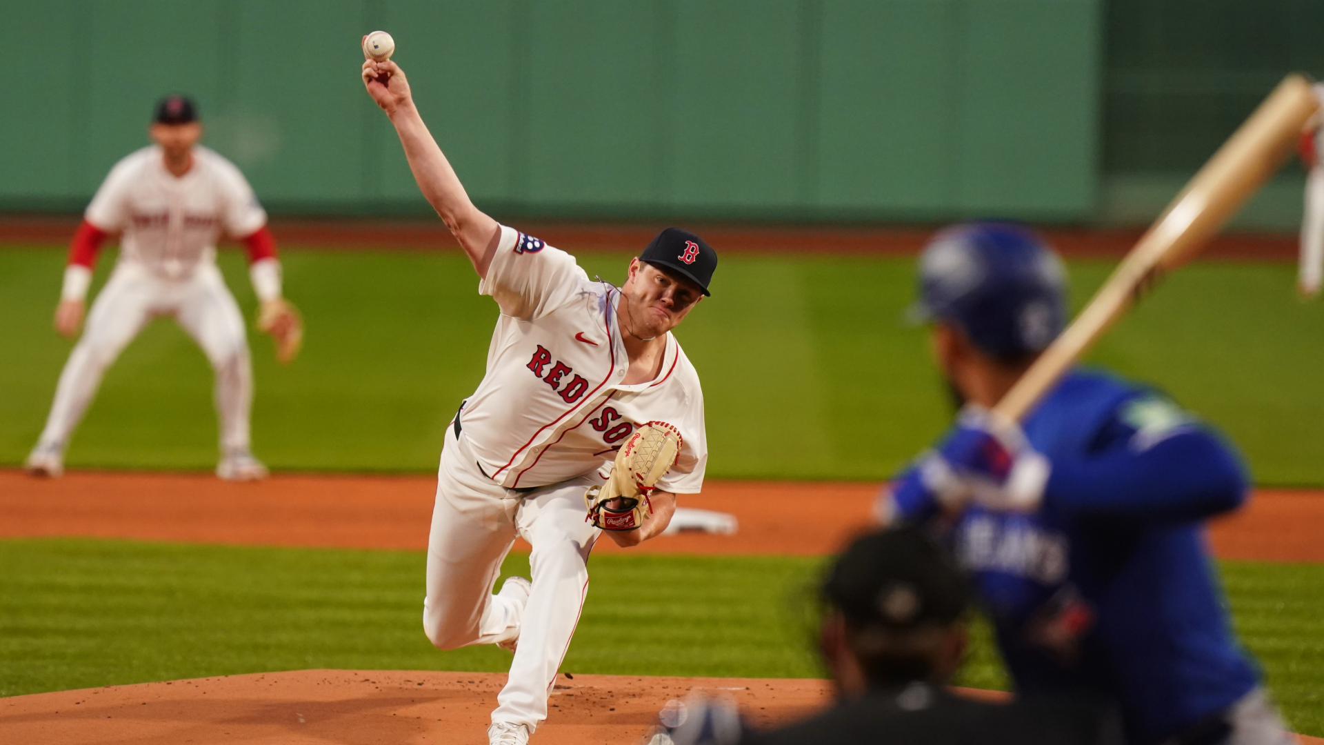 Boston Red Sox starting pitcher Richard Fitts