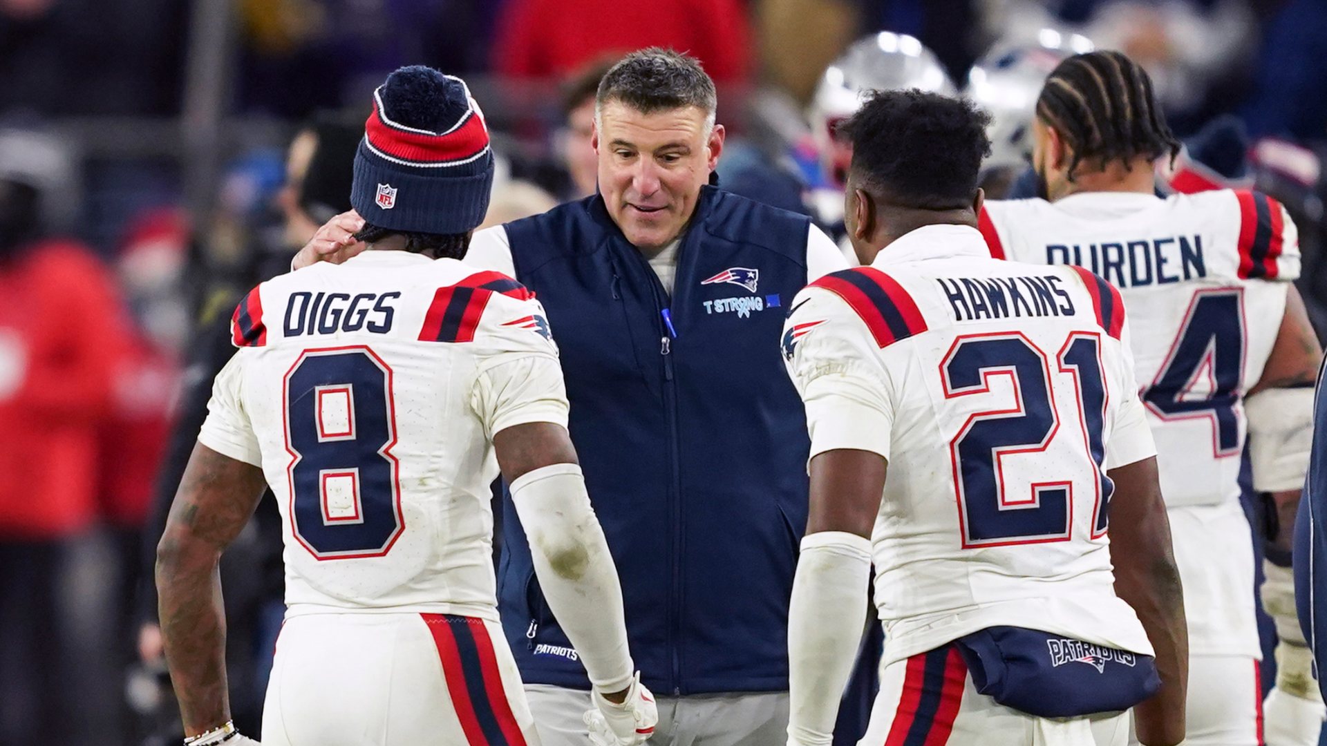 Patriots' Mike Vrabel Wasn't Happy With Explanation For Wild No-Call